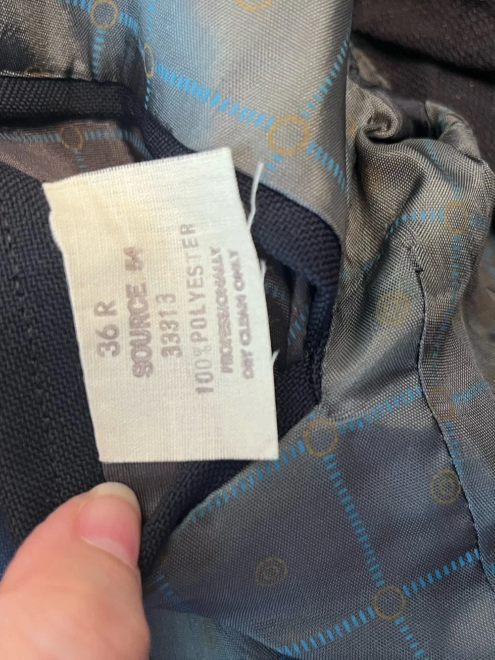 Navy Sport Coat Blazer with Gold Buttons